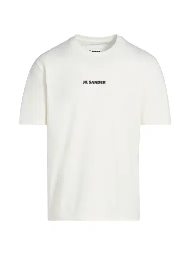 Jil Sander Men's Logo Cotton T-Shirt | Thumbnail 1 Jil Sander Men's Logo Cotton T-Shirt | Thumbnail 1