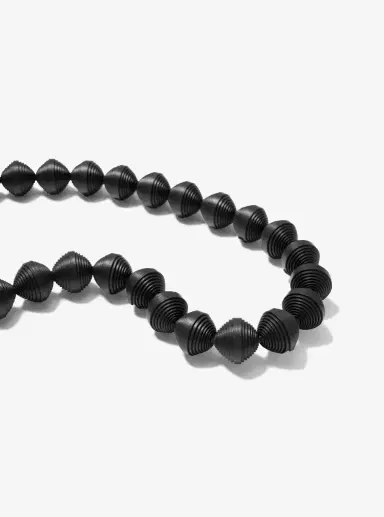 Michael Kors Collection Leather Beads Necklace in Natural - One Size by Michael Kors Collection | Thumbnail 12 Michael Kors Collection Leather Beads Necklace in Natural - One Size by Michael Kors Collection | Thumbnail 12