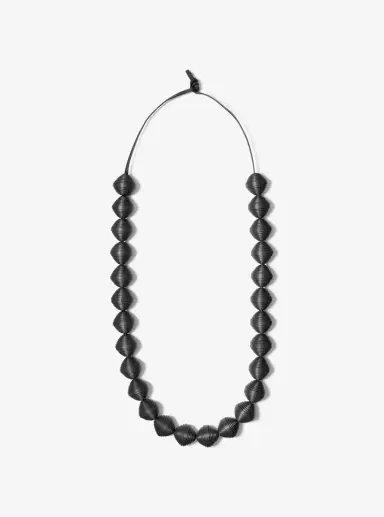 Michael Kors Collection Leather Beads Necklace in Natural - One Size by Michael Kors Collection | Thumbnail 9 Michael Kors Collection Leather Beads Necklace in Natural - One Size by Michael Kors Collection | Thumbnail 9
