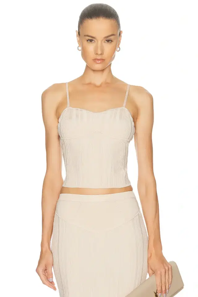 Rib Darted Cami Top