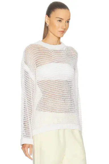 TWP Wide Crewneck Long Sleeve Pullover Sweater | Thumbnail 2