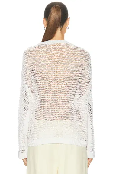 TWP Wide Crewneck Long Sleeve Pullover Sweater | Thumbnail 3