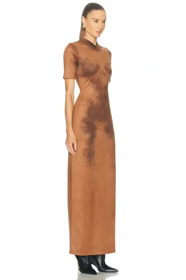 Acne Studios Dueda Faux Suede Dress | Thumbnail 2 Acne Studios Dueda Faux Suede Dress | Thumbnail 2