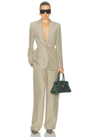 Alexander Wang Mid Rise Tailored Pant | Thumbnail 5 Alexander Wang Mid Rise Tailored Pant | Thumbnail 5