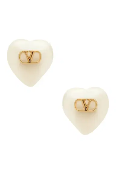 Valentino Garavani V Logo Signature Pearl Earrings | Thumbnail 1