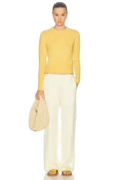 Jenni Kayne Cashmere Leni Crewneck Sweater | Thumbnail 4