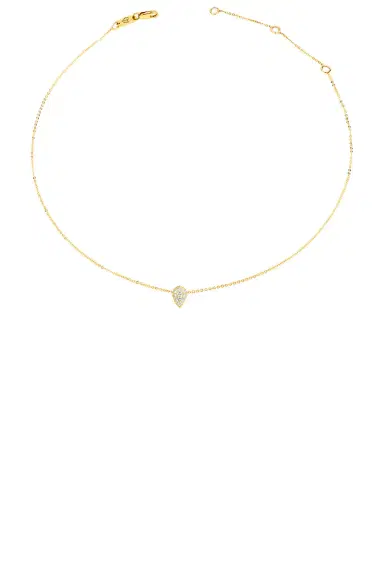 CARBON & HYDE Diamond Drop Chain Choker | Thumbnail 1 CARBON & HYDE Diamond Drop Chain Choker | Thumbnail 1