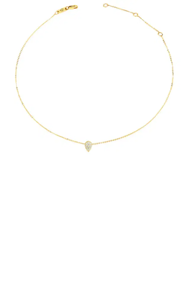 Carbon & Hyde Diamond Drop Chain Choker