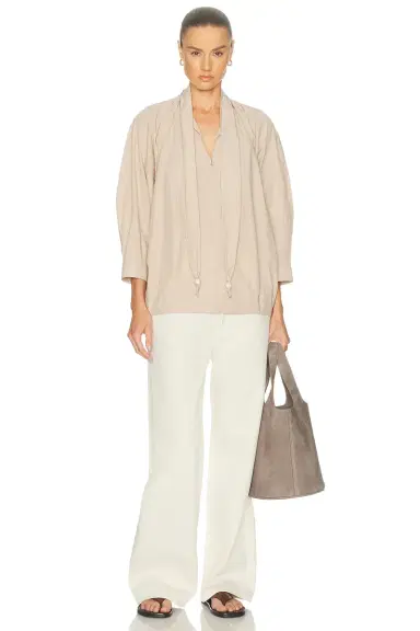 Lemaire Scarf Blouse | Thumbnail 4