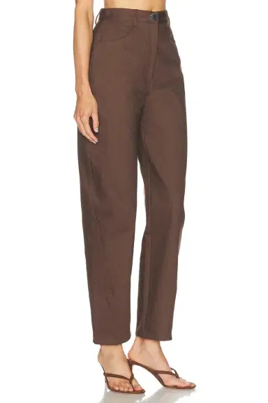 Matthew Bruch High Waist Twist Seam Straight Leg | Thumbnail 2 Matthew Bruch High Waist Twist Seam Straight Leg | Thumbnail 2