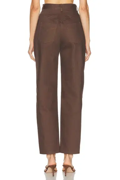 Matthew Bruch High Waist Twist Seam Straight Leg | Thumbnail 4 Matthew Bruch High Waist Twist Seam Straight Leg | Thumbnail 4