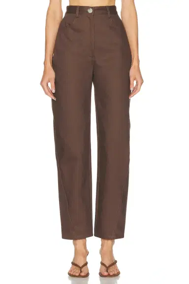 Matthew Bruch High Waist Twist Seam Straight Leg | Thumbnail 1 Matthew Bruch High Waist Twist Seam Straight Leg | Thumbnail 1