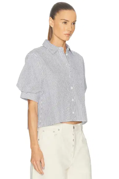 Frame The Billow Sleeve Shirt | Thumbnail 4 Frame The Billow Sleeve Shirt | Thumbnail 4