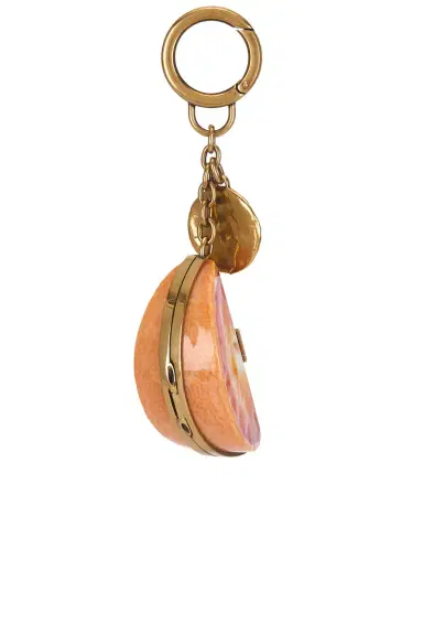 Saint Laurent Orange Keychain | Thumbnail 5 Saint Laurent Orange Keychain | Thumbnail 5