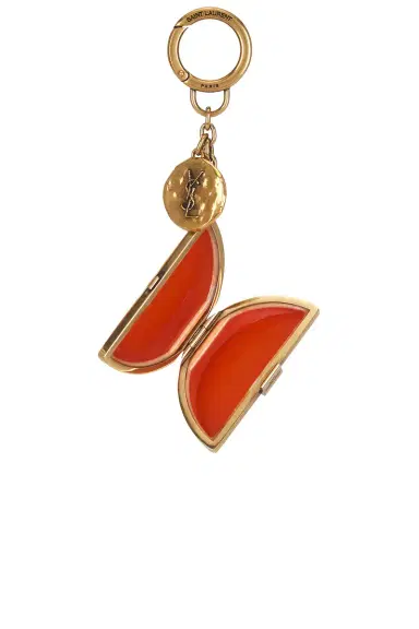 Saint Laurent Orange Keychain | Thumbnail 6 Saint Laurent Orange Keychain | Thumbnail 6