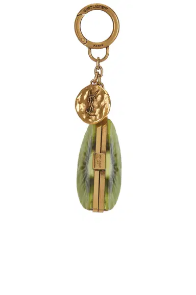 Saint Laurent Kiwi Keychain | Thumbnail 4 Saint Laurent Kiwi Keychain | Thumbnail 4