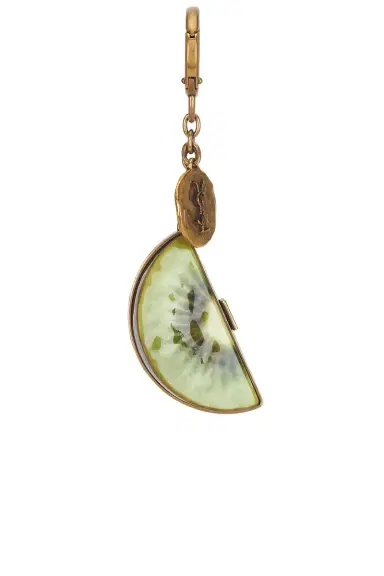 Saint Laurent Kiwi Keychain | Thumbnail 1 Saint Laurent Kiwi Keychain | Thumbnail 1