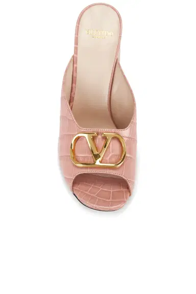 Valentino Garavani V Logo Signature 95 Mule | Thumbnail 4 Valentino Garavani V Logo Signature 95 Mule | Thumbnail 4