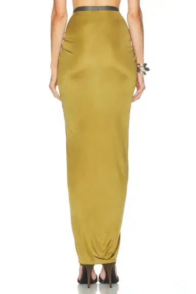 Atlein Draped Long Skirt | Thumbnail 4 Atlein Draped Long Skirt | Thumbnail 4