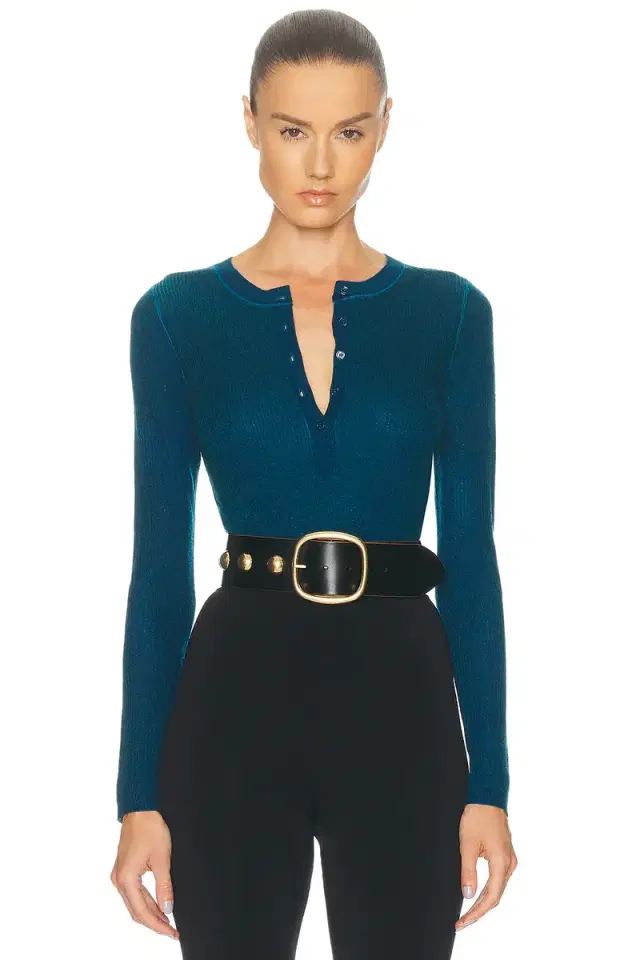 Knit Long Sleeve Top