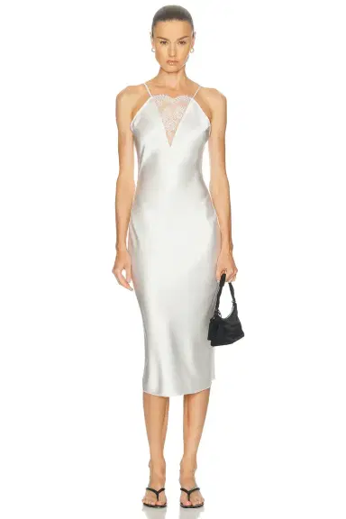 Fleur du Mal Frankie Lace Slip Dress | Thumbnail 1