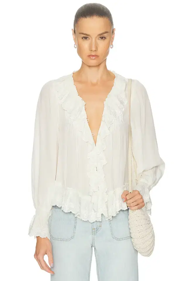 LoveShackFancy Avee Top