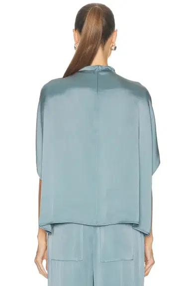 Lapointe Satin Cape Tee | Thumbnail 3