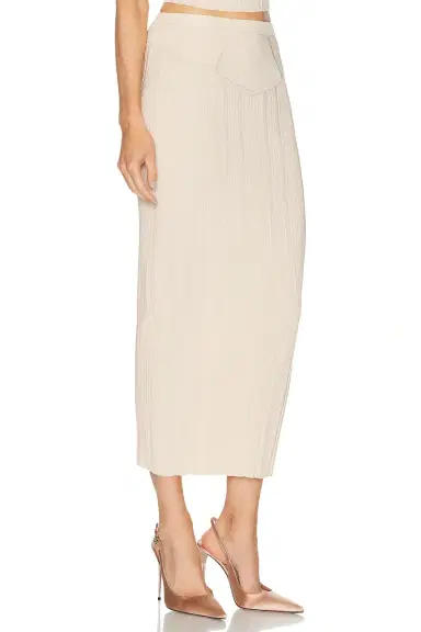 Fleur du Mal Three Way Rib Skirt | Thumbnail 2 Fleur du Mal Three Way Rib Skirt | Thumbnail 2