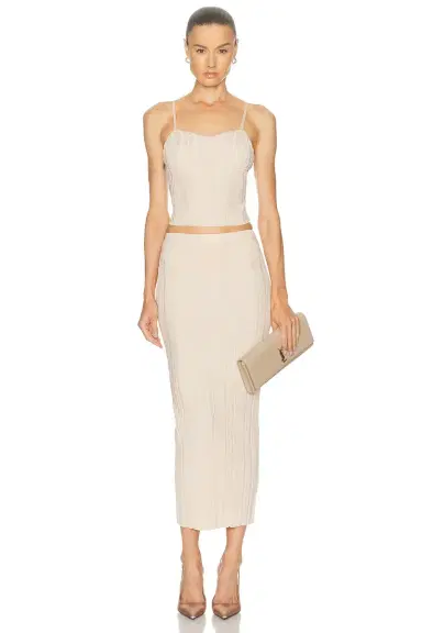 Fleur du Mal Three Way Rib Skirt | Thumbnail 5 Fleur du Mal Three Way Rib Skirt | Thumbnail 5