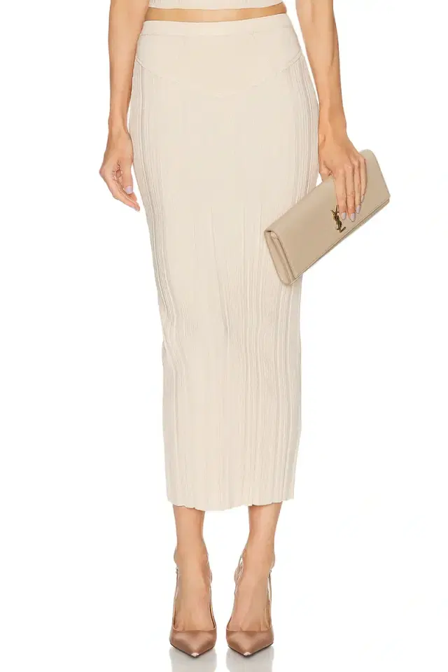 Fleur du Mal Three Way Rib Skirt
