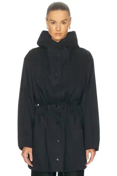 Skims Swiss Cotton Sateen Anorak Jacket | Thumbnail 2