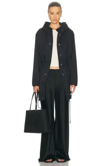 Skims Swiss Cotton Sateen Anorak Jacket | Thumbnail 5