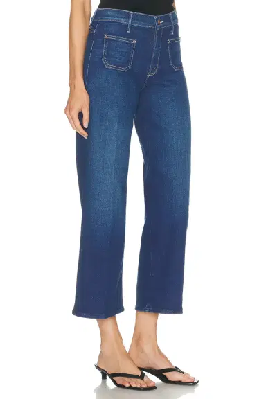 MOTHER The Patch Pocket Mid Rise Maven Ankle Jeans | Thumbnail 4