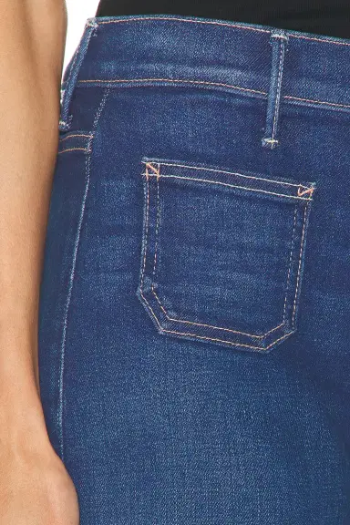 MOTHER The Patch Pocket Mid Rise Maven Ankle Jeans | Thumbnail 8