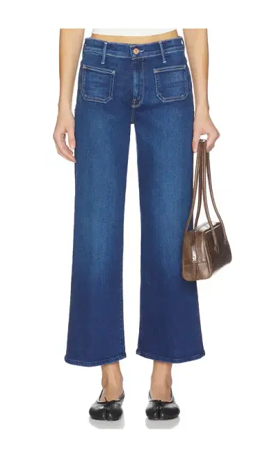 MOTHER The Patch Pocket Mid Rise Maven Ankle Jeans | Thumbnail 1