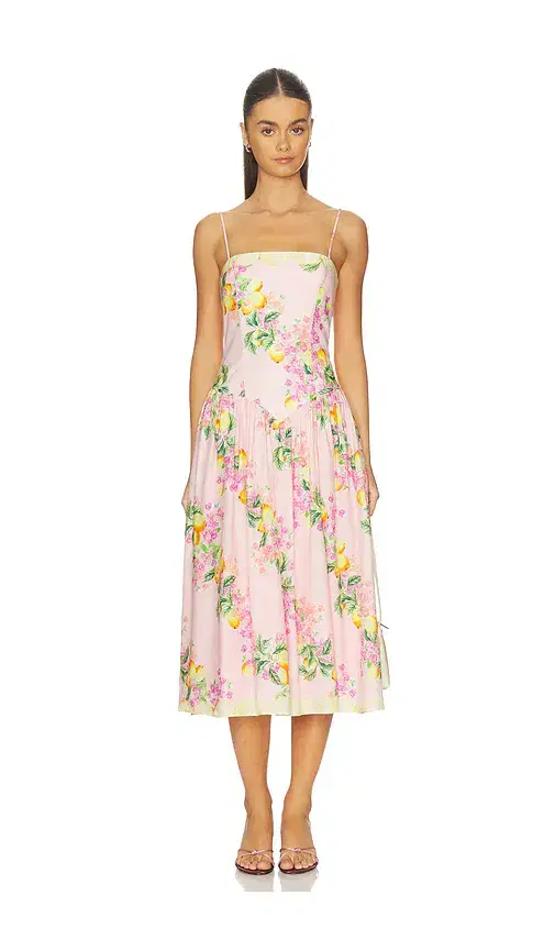 Amanda Uprichard Delora Midi Dress