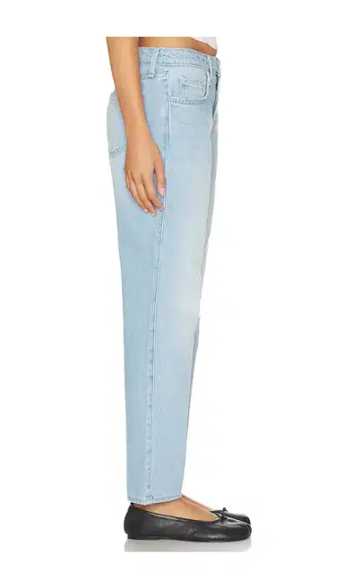 L'Agence Nevia Low Rise Slouch Straight Jean | Thumbnail 2