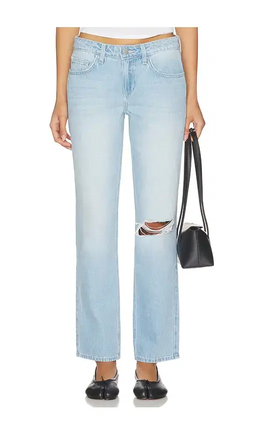 L'AGENCE Nevia Low Rise Slouch Straight Jean