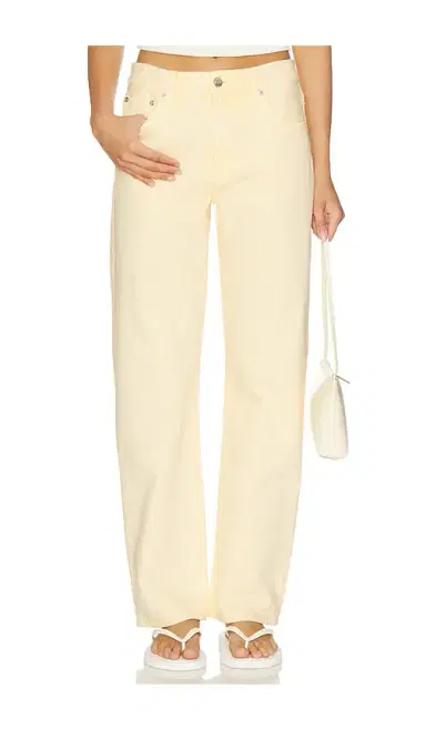 Pistola Lexi Mid Rise Bowed Straight Jeans | Thumbnail 1 Pistola Lexi Mid Rise Bowed Straight Jeans | Thumbnail 1
