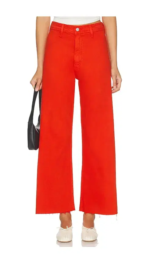 PISTOLA Penny Crop High Rise Wide Leg Jeans