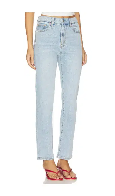 Pistola Bri Ankle High Rise Slim Straight Jeans | Thumbnail 2