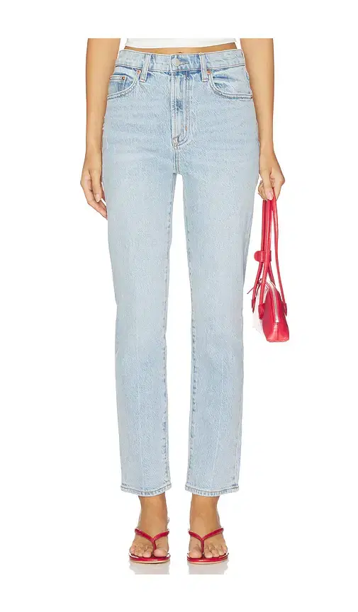 Pistola Bri Ankle High Rise Slim Straight Jeans