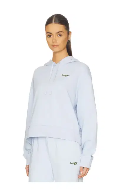 Lacoste Oversize Fit Molleton Hoodie | Thumbnail 2 Lacoste Oversize Fit Molleton Hoodie | Thumbnail 2