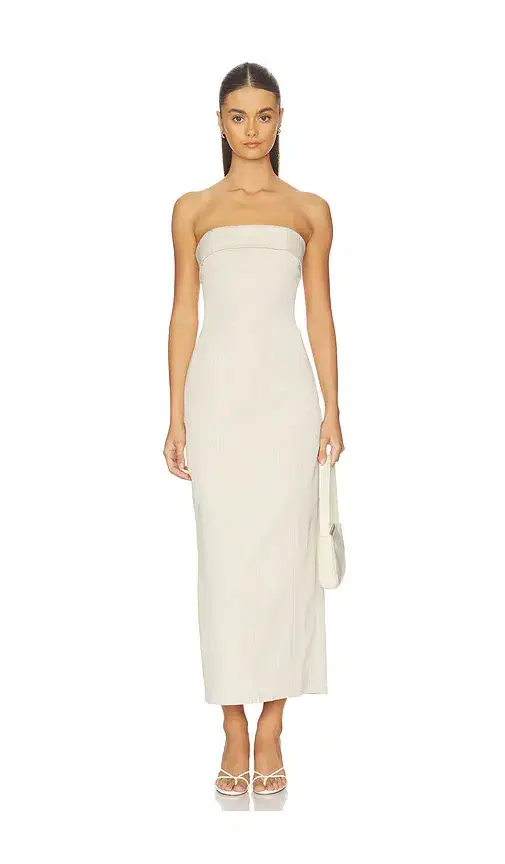 ALL THE WAYS Zyaire Strapless Maxi Dress