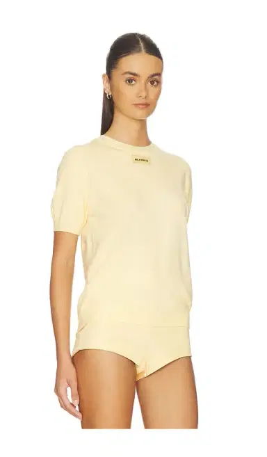 Milkwhite Short Sleeve Sweater | Thumbnail 2