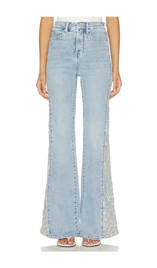 Veronica Beard Joplin Wide Flare Jeans
