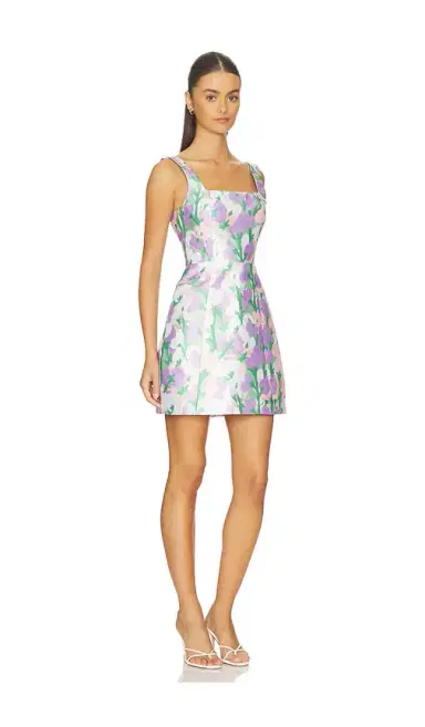 Elliatt Lavina Sqaure Neck Mini Dress | Thumbnail 2 Elliatt Lavina Sqaure Neck Mini Dress | Thumbnail 2