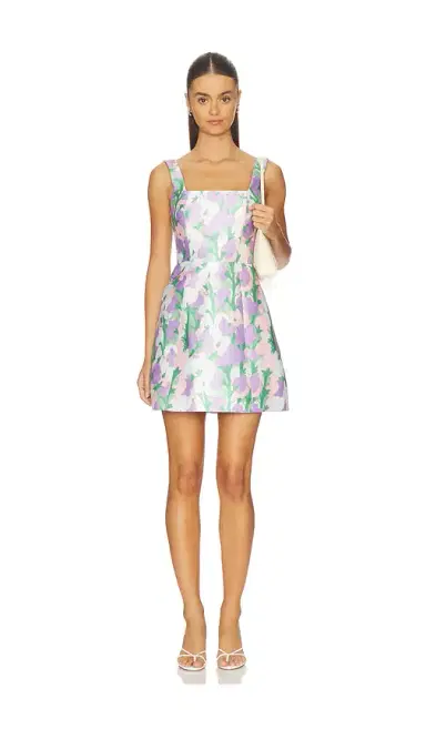 Elliatt Lavina Sqaure Neck Mini Dress | Thumbnail 1 Elliatt Lavina Sqaure Neck Mini Dress | Thumbnail 1