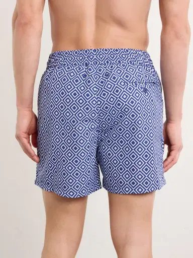 Frescobol Carioca Rio Straight-Leg Mid-Length Recycled Swim Shorts - Men | Thumbnail 3