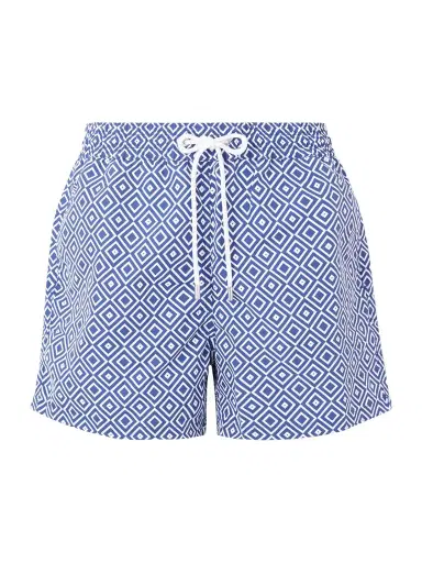 Frescobol Carioca Rio Straight-Leg Mid-Length Recycled Swim Shorts - Men | Thumbnail 1